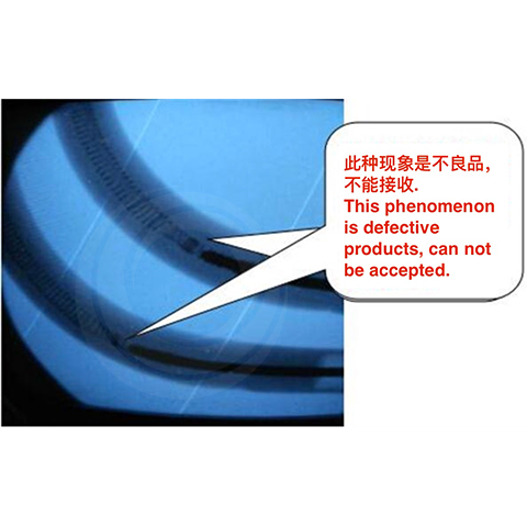 电阻丝堆积-不良品
