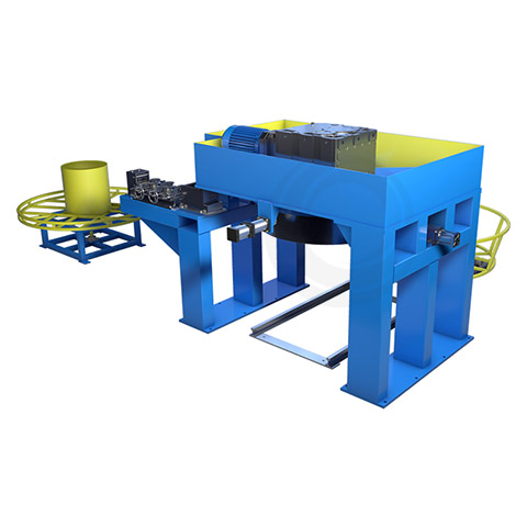 Inverted Vertical Tube Drawing Machine 