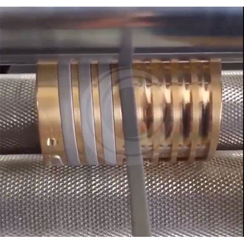 Pressing Machine Mini Tubular Heater Enters Brass Sleeve 
