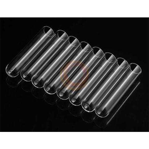 Transparent Quartz Tubes One End Sealed