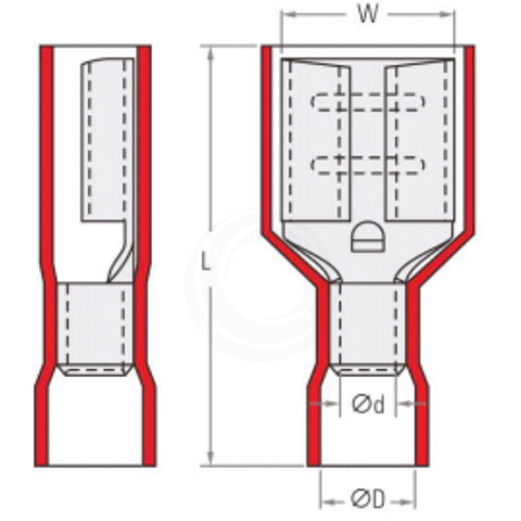 Electrical Terminal FDTP