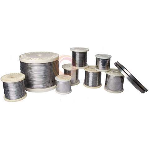 round and flat resistance wire