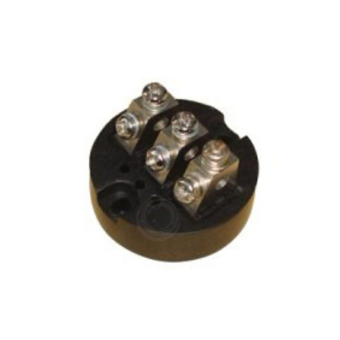  Bloque Termina De Baquelita Negra S4114