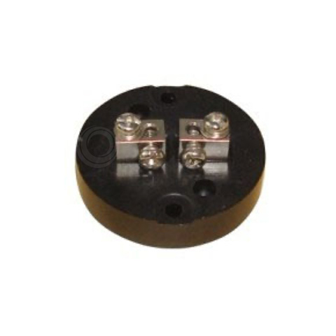  Bloque Termina De Baquelita Negra S4117