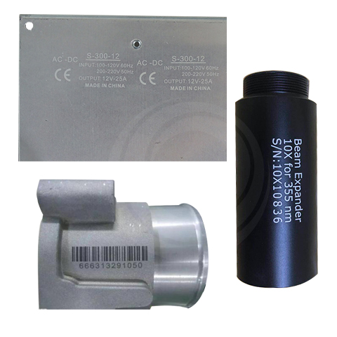 Muestra De Máquina De Marcado Láser De Alúmina